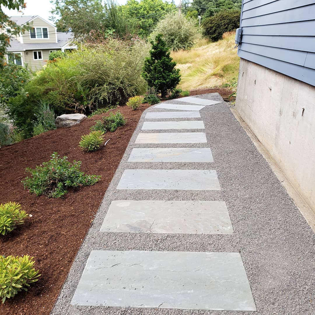 Stonybrook Landscape Design_Harmony Design Northwest_Raimer Front Yard Pathway_After 1